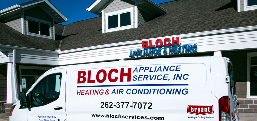 Bloch does it all—Heating, Cooling, Indoor Air Quality, and Appliance Repairs
